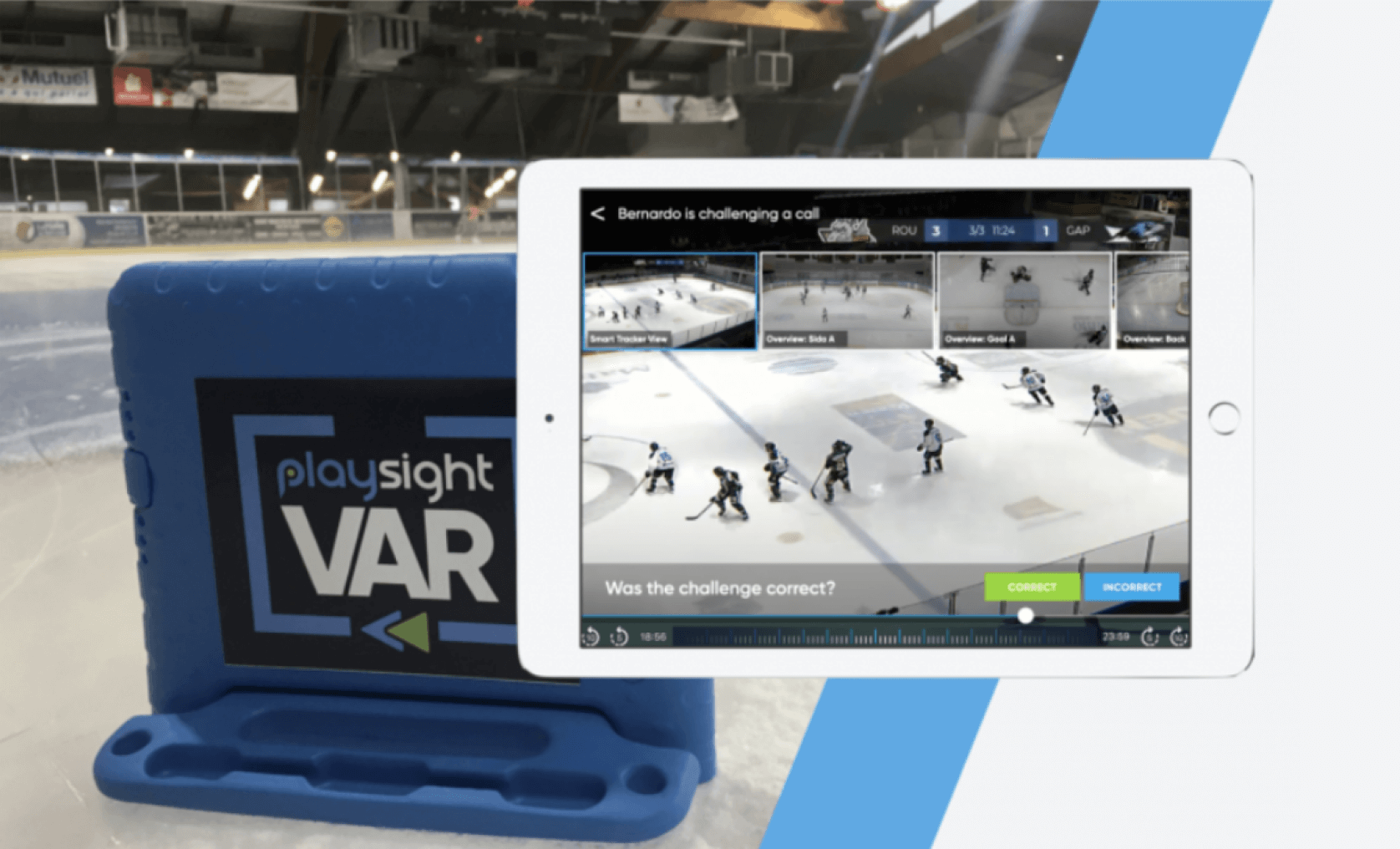 PlaySight Sports AI 60 VAR and instant replay sports AI and video analysis